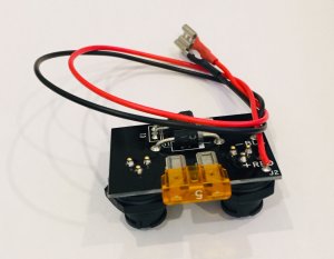 2 Connector Style Battery Box Circuit Board