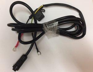 External Battery Connection Cable 9ft. 3 pin